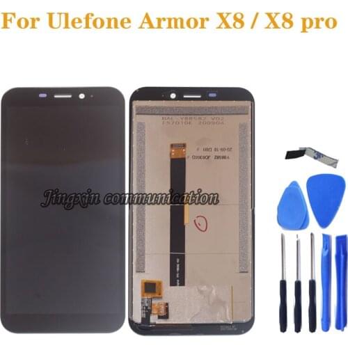 Original For Ulefone Armor X8 LCD Display Touch Screen Digitizer Assembly For Ulefone X8 Pro Mobile phone replacement kit