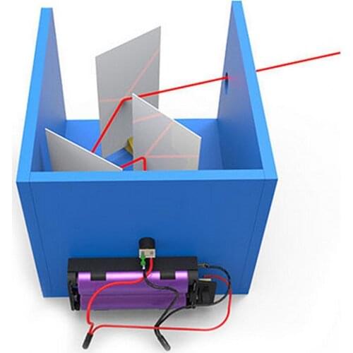 Practical Light Reflect Toy Easy to Install Easy to Install DIY EVA Hand Made Reflection Experimental Mirror for Education