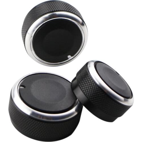 Car AC Knob Air Conditioning Heat Control Switch Knob Aluminum Alloy Accessories For Chevrolet Aveo Lova Sonic Spark After T50