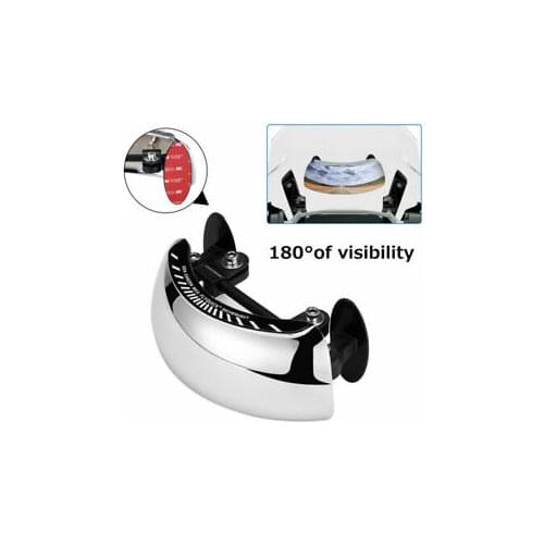 180 Degrees Wide Angle Windscreen Rearview Mirror For Suzuki GSXR600 750 1000 K4 K5 K6