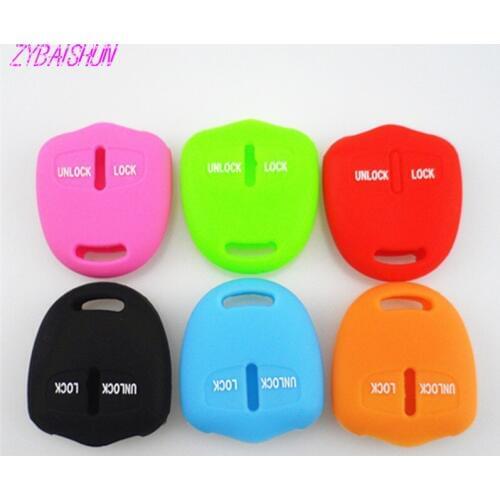 Silicone Key Cover Car Remote Control Key Bag for Mitsubishi ASX Outlander Colt Lancer Evolution Pajero / eclipse / grandis