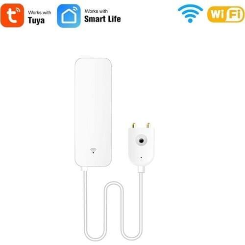 Tuya Smart Water leak Sensor WiFi Water level Sensor Water Leak Detector SmartLife App Remote Control Home Security Alarm System