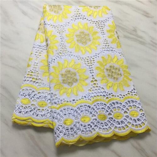 High Quality Swiss Lace Sequence In Switzerland With Stone African Nigerian Dry Lace Fabric 2020 High Quality Cotton Lace Fabric