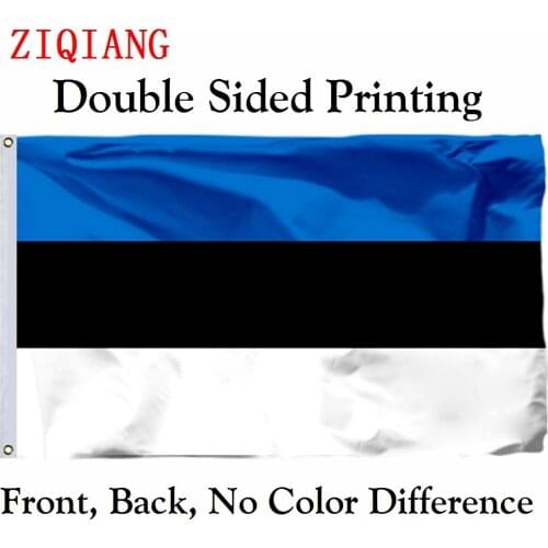 Estonia 1990 Flag 3x5ft Polyester Flying Size 90x150cm Custom High Quality Double Sided Printing Banner