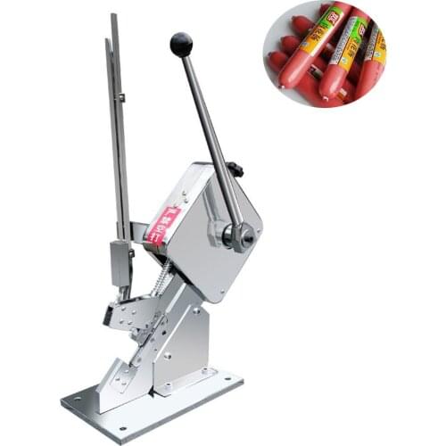 1pc Manual U-Shape Sausage Clipper Clipping Machine Maker Supermarket Tightening Machine No Leakage of Air & Water