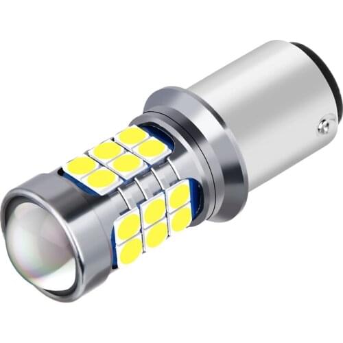 10Pcs 1157 P21/5W BAY15D Super Bright 3030 LED Car Tail Brake Bulb Turn Signal Auto Daytime Running Light Rear Fog Lamps 12V