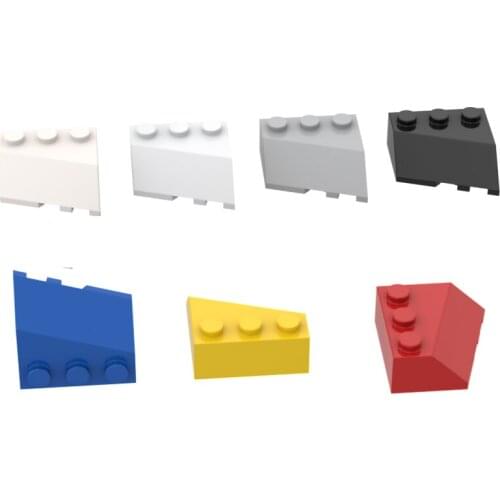 10PCS Building Blocks 4286 Slope 33 3x1 Inclined Bricks Assembles Particles DIY Education Parts Toy For Children Gift