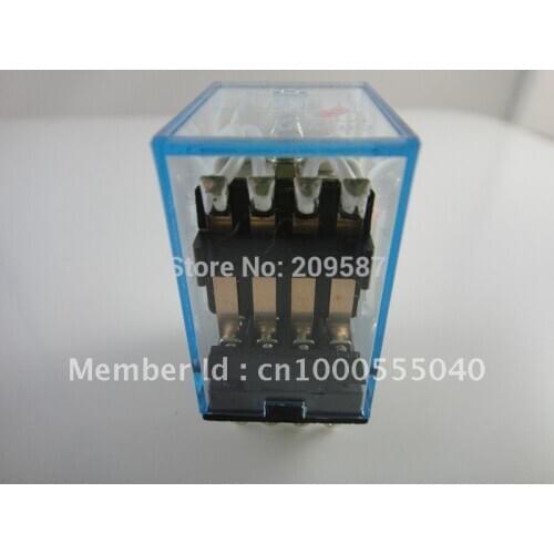 2pcs 110V AC Coil Power Relay MY2NJ HH52P-L