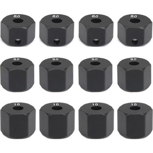 12mm Adapter Extended Connector Combiner for 1/10 Axial SCX10 90046 RC Crawler Car Accessories