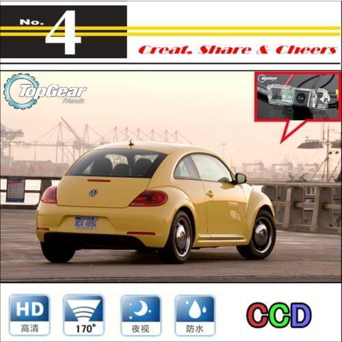 Car Camera For Volkswagen VW New Beetle / Bjalla High Quality Rear View Waterproof Back Up Camera For PAL / NTSC | CCD + RCA
