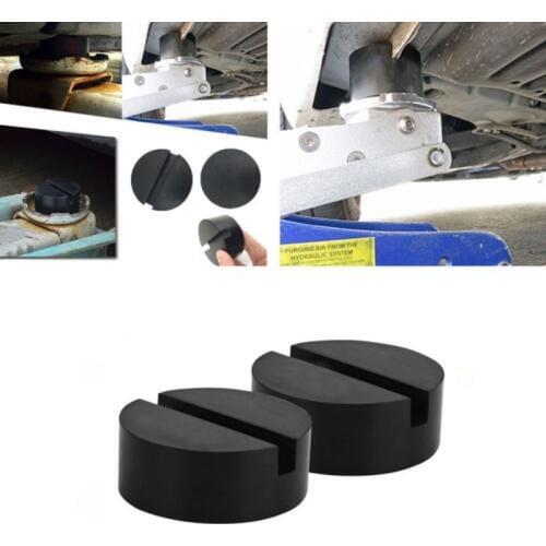 Car Rubber Disc Pad Car Vehicle Jacks Pad Frame Protector Rail Floor Jack Guard Adapter Tool Jacking Lifting Disk