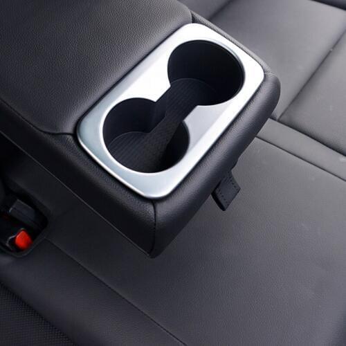Free Shipping Interior Rear Seat Cups Holder Panel Cover Trim For Hyundai Tucson 2015 2016