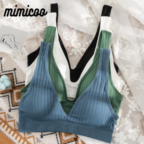 Seamless Bra Sports Bras For Women Plunge Bra Top Female Brassiere Deep V Sexy Womens Underwear Backless Lingerie Bralette