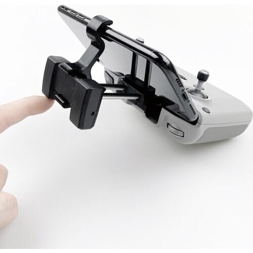 Remote Control Front Tilt Angle Mobile Smart Phone Stand Bracket Mount Clip Holder for DJI Mavic Air 2 Mini 2 Transmitter Clip