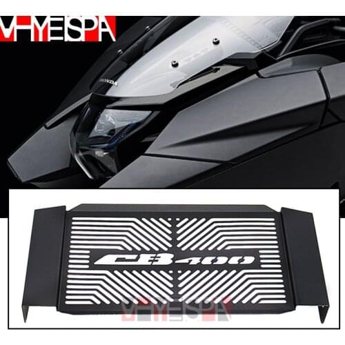For Honda CB400SF CB 400 CB400 VTEC 1 2 3 4 Motorcycle Accessories stainless steel Radiator grille guard protection cover