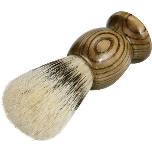 ZY Beauty Fashion Foundation Pro Pure Badger Hair Shaving Brush Wood Handle Best Shave Barber Black D40