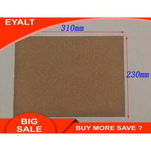 2 Pieces Saxophone Flute Clarinet Adhesive Rubber Cork Sheet 0.8mm And 1.0mm
