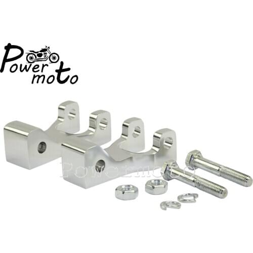 Billet Aluminum 3.5" Adjustable Lowering Kit For Yamaha Banshee YFZ350 350 500 521 700 Only Motorcycles Drop Suspension Link Kit