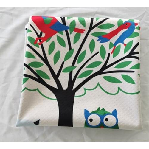 51" Baby Splat Mat for Under High Chair, Anti-Slip Waterproof Multipurpose Splash Mat, Washable High Chair Mat Floor