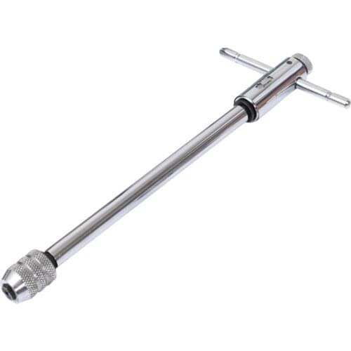 M5-M12 Lengthen Reversible T Handle Ratchet Tap Taps Wrenches Wire tapping Wrench Adjustable Holder Tool Tapping Threading