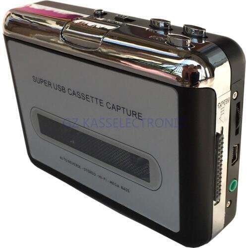 2017 new walkman cassette player convert old tape cassette to mp3 into computer free shipping