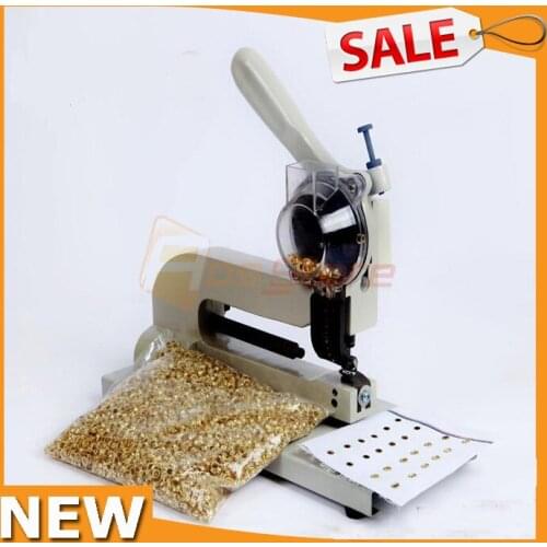 5.5mm Semi-automatic File Bag Eyelet Punching machine Desktop Buttonhole Machine