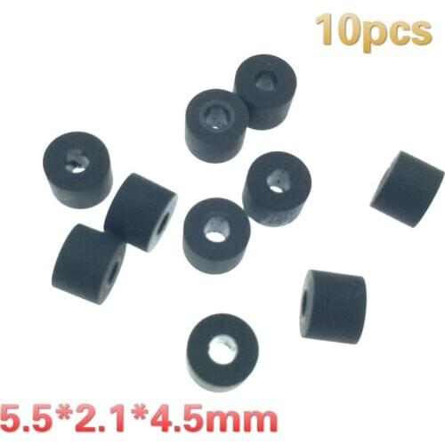 10pcs 5.5*2.1*4.5mm for Sony Walkman WM-FX WM-EX WM-GX tape drive pinch roller rubber ring cassette deck audio pressure recorder