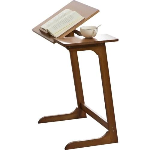 Foldable side corner small table adjustable sofa modern simple c-shaped side table mini tea table bedside creative bedroom