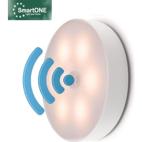 LED Motion Sensor Closet Light Rechargeable Touch Night Light Led Cabinet Lights Kitchen Furniture Bedroom Lamps Wardrobe Light