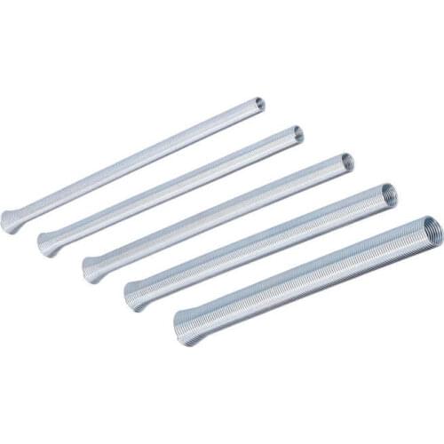 Tebru Bender Spring Flexible Curved Tube Set Bending Accessories For Copper Aluminum Pipe Spring Steel Bender Set Spring Tubing