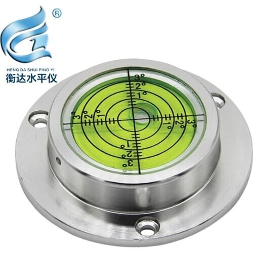 Universal level bubble flange horizontal bubble high precision horizontal bead 60*57*14mm