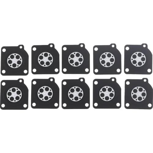10pcs Replaces Carburetor Gasket Metering Diaphragm Rebuilt Kit fit for ZAMA C1U REPLACES A015010 Garden Lawn Mower Chainsaw
