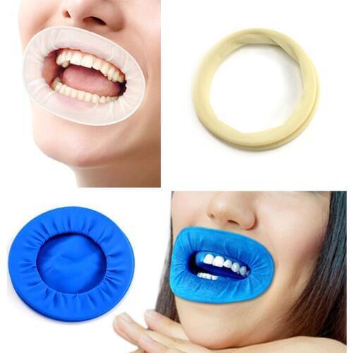 30/50pcs Rubber Dam Dental Mouth Opener Intraoral Dentistry Cheek Retractors Surgery O Shape Oral Hygiene Expanders