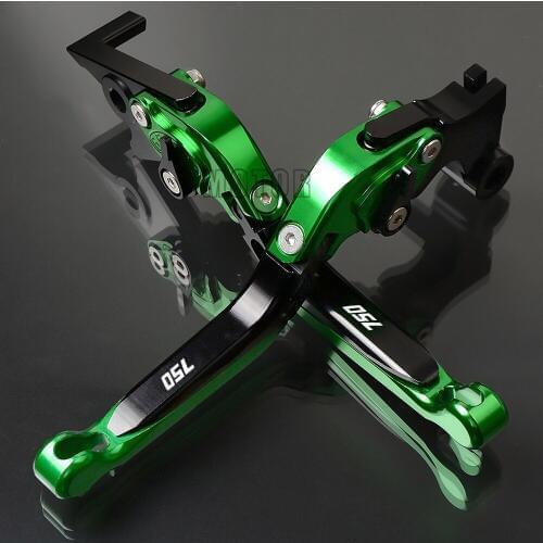 For Kawasaki Z750/Z750S/Z750R/Z750L CNC Aluminum Motorcycle Brake Clutch Levers Adjustable Fold Folding Extendable Z 750 S/R/L