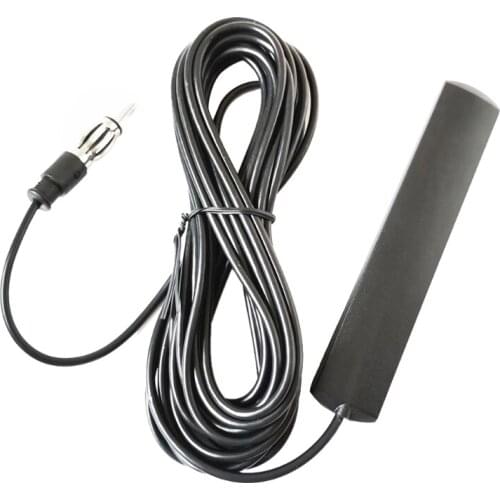 ANT-309 Car FM Radio Hidden Antenna Patch Signal Booster 5-Meter Length Electronic Stereo Amplifier Windscreen Aerial