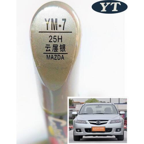 Car scratch repair pen, auto paint pen SILVER color for Mazda 2 mazda 3 mazda 6,cx-5,cx-3,car painting pen