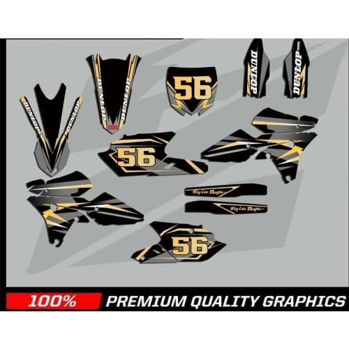 Free Customized Number Names Motorcycle YZF 450 GRAPHICS Stickers Decos Kits for Yamaha YZF450 YZ450F 2010 2011 2012 2013 450YZF