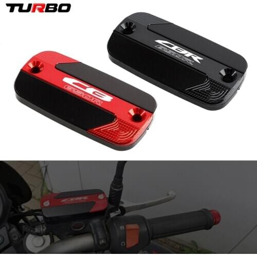 For HONDA CBR650R CB650R 2018 2019 2020 Motorcycle Accessories Front Brake Clutch Cylinder Fluid Reservoir Cover Cap With Logo