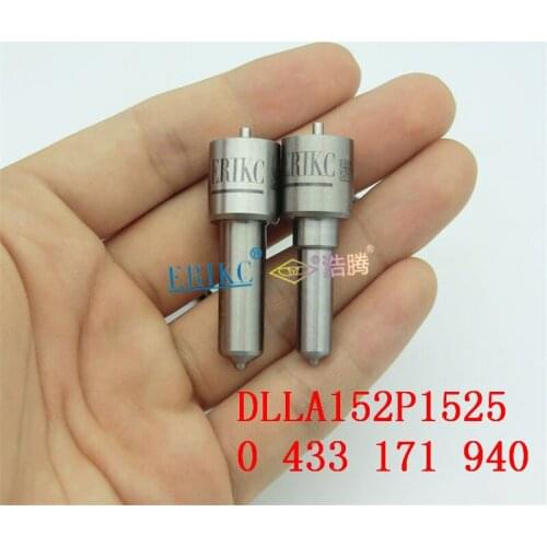 ERIKC DLLA152P1525 0 433 171 940 Fuel Injector Diesel Spray Parts DLLA 152 P 1525 Common Rail Nozzle for Injector 0 445 110 260