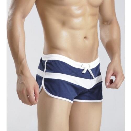 Mens Underwear Boxer Shorts Cotton Men Trunks Brand beach 2016 New Fashion Gay Home Wear Mens cueca boxer Pouch Size S M L