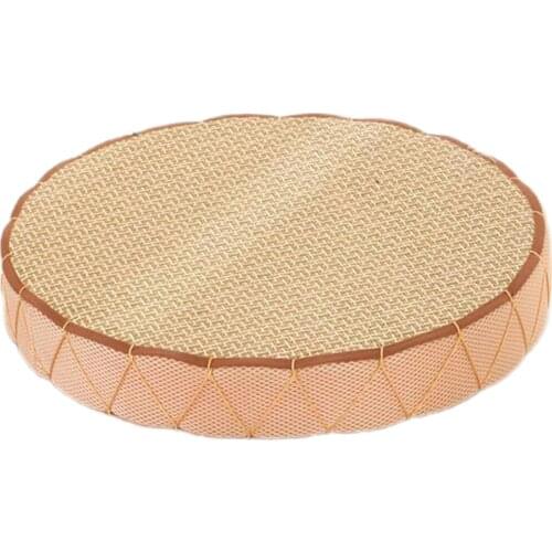 Rattan Woven Cushions Chair Pad Floor Mat Yoga Seat Summer Mats High Density Eva Meditate Round Office Thickening Cool Futons