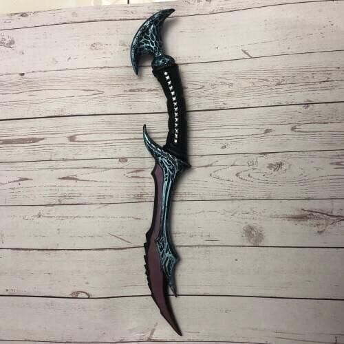 Vyse Scythe 50cm Wow Anti Wizard Elf 1: 1 Weapon Cosplay Game Role Play PU Figure Model Gun Prop Halloween Gift