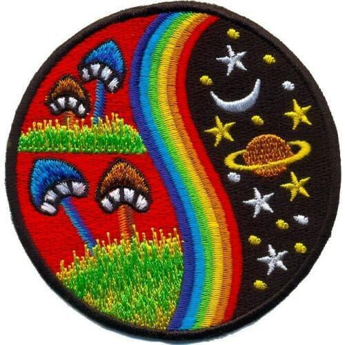 Custom iron on embroidery patch For clothing Twill Fabric Backing Custom Logo Branded Embroidery Patch for giveaway promotion