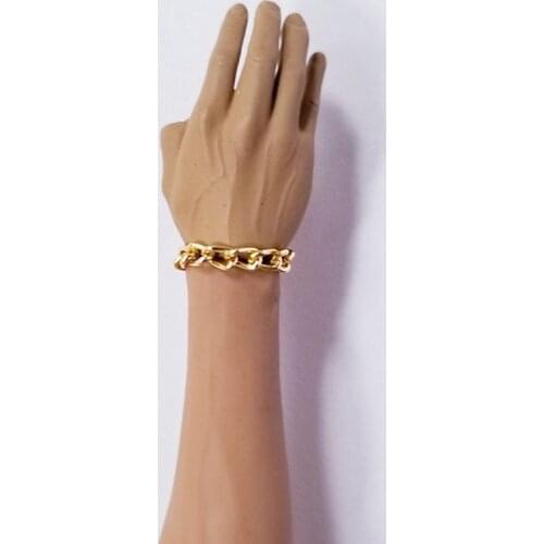 1/6 Scale Golden Bracelet Models for 12''Figures DIY Accessories