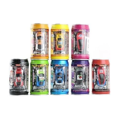 1Pc Coke Can Mini Speed RC Radio Remote Control Micro Racing Car Toy Gift