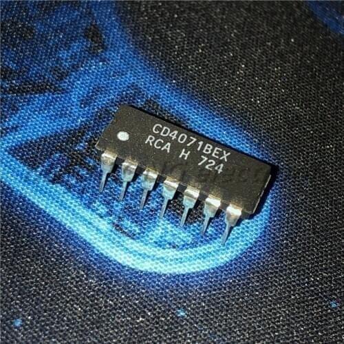 10PCS/LOT CD4071BE DIP14 CD4071 DIP 4071BE DIP-14 new and original IC