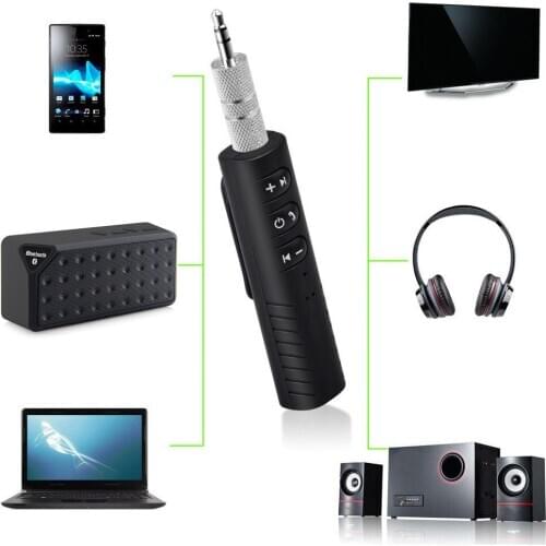 3.5mm Jack Aux Bluetooth Adapter Wireless Receiver Car Aux Cable Headphones Speaker For iPhone Xiaomi Car Bluetooth Kit Receiver