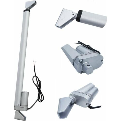 Free Shipping 2pcs 550mm & 1pcs 1000mm Stroke 12v linear actuator with 100kgs/ 1000N/ 225lbs load and 3units (6pcs) brackets