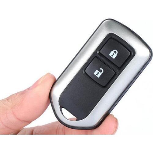 5PCS/lot For Keyless Entry Remote Key Shell Case For Toyota Yaris Highlander Remote Key Control Card 2 Buttons Fob Key Cover