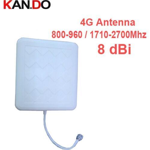 For russia 8dbi gain 4G antenna 800-2700Mhz LTE BOOSTER panel antenna panel antenna FOR WCDMA booster LTE Directional antenna 4G